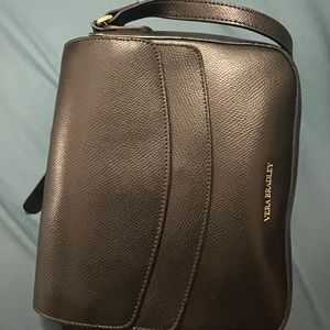 Vera Bradley faux leather crossbody